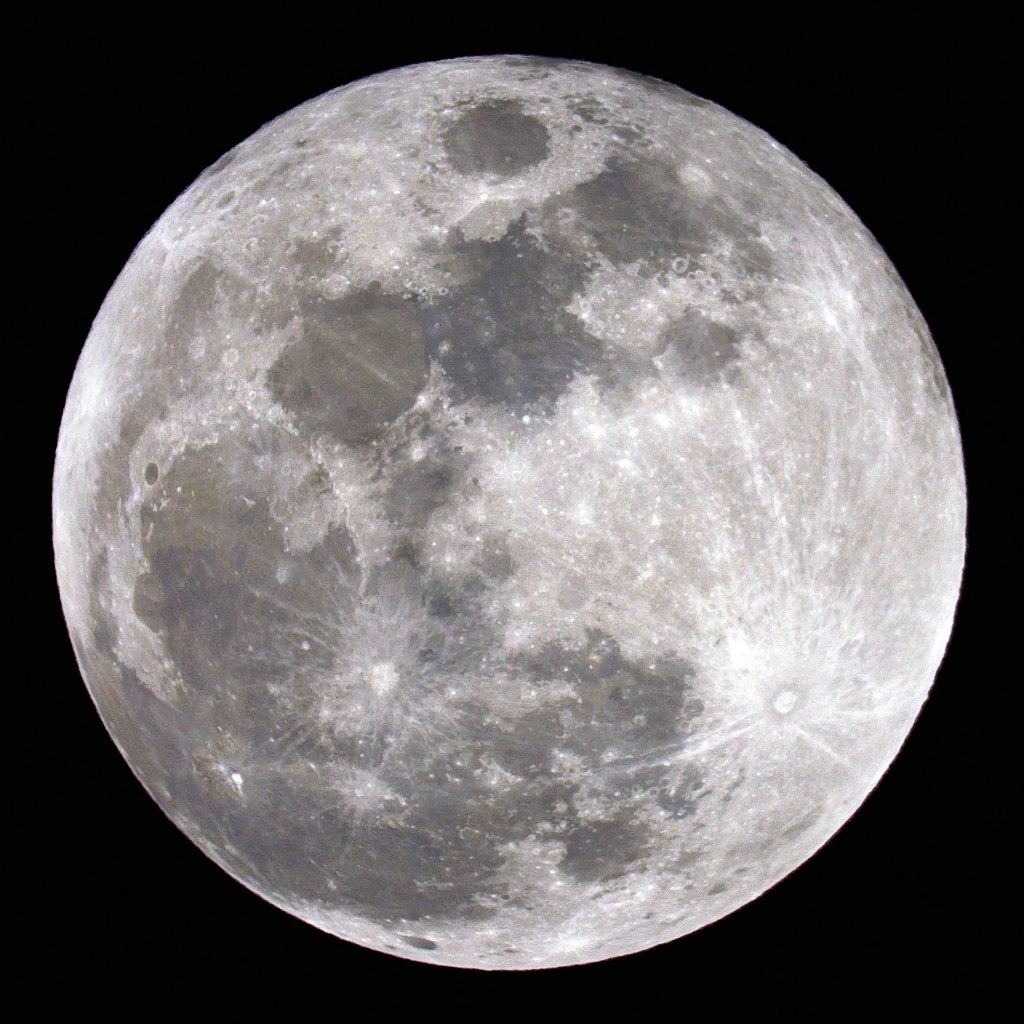 Full Moon with Antares Focal Reducer on Celestron Nexstar 8se